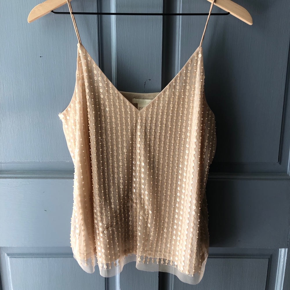 Sequin H&M tank